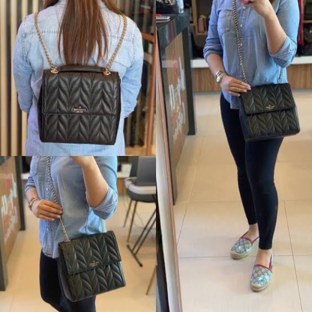 Kate Spade Briar lane quilted brayden handbag/backpack